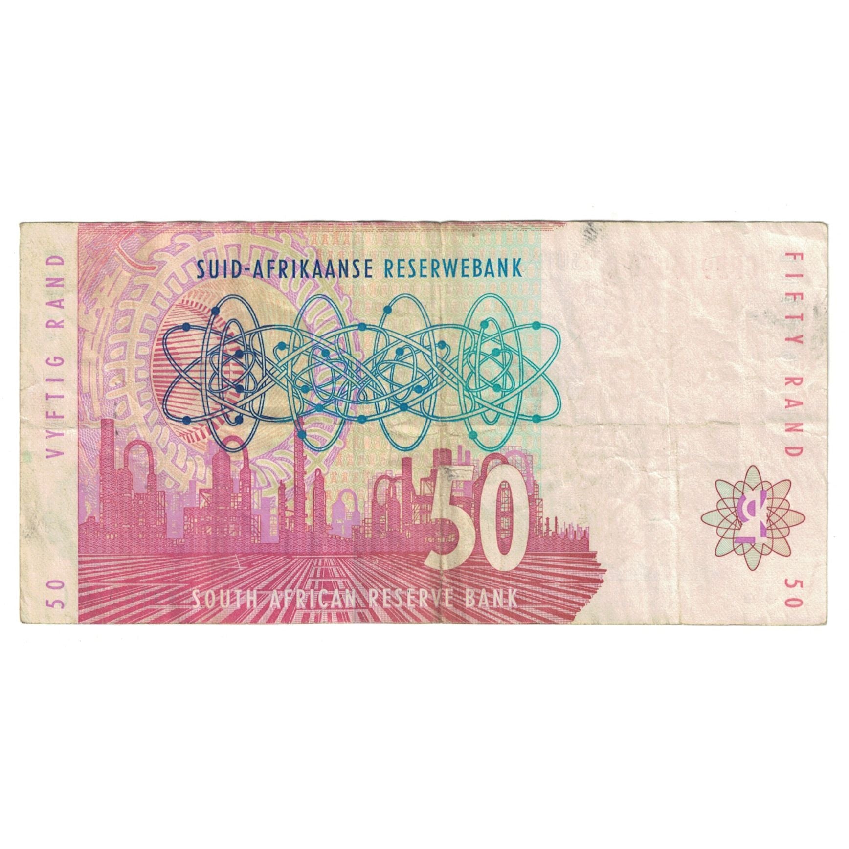 Banknote, South Africa, 50 Rand, KM:125a, EF(40-45)