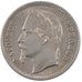 FRANCE, Napoléon III, Franc, 1869, Strasbourg, KM #806.2, AU(55-58), Silver, G..