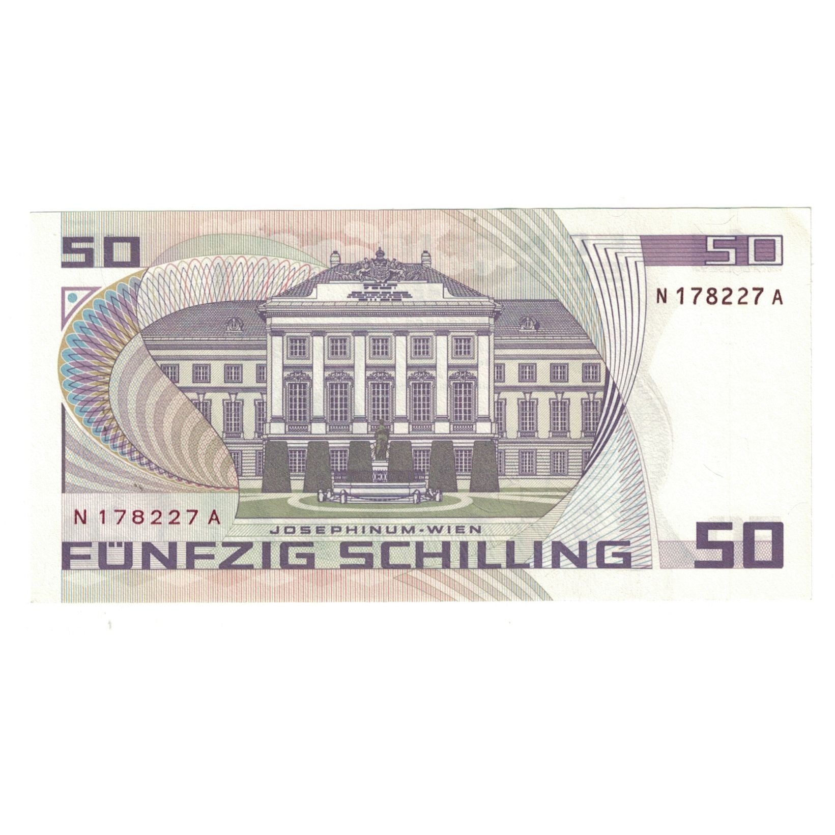 Banknote, Austria, 50 Schilling, 1987, 1986-01-02, KM:149, AU(55-58)