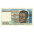 Banknot, Madagascar, 1000 Francs = 200 Ariary, Undated (1994), KM:76b, EF(40-45)