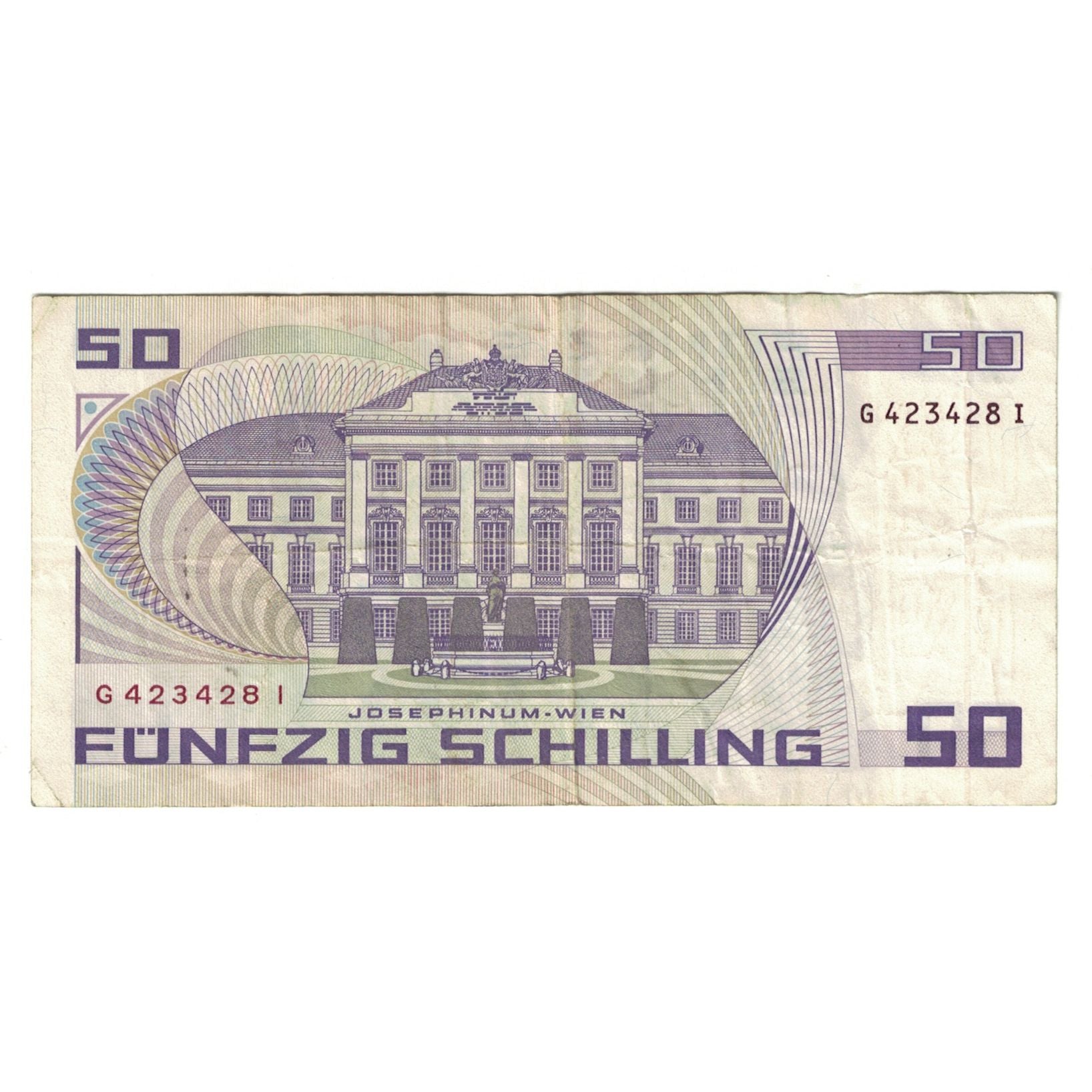 Banknote, Austria, 50 Schilling, 1986, 1986-01-02, KM:149, EF(40-45)