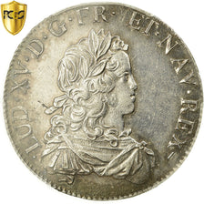 Münze, Frankreich, Louis XV, Écu de France, Ecu, 1723, Lille, PCGS, AU55, VZ