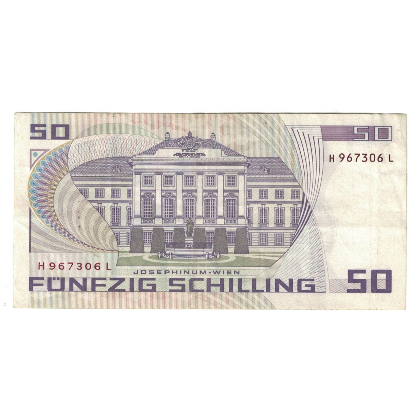 Banknote, Austria, 50 Schilling, 1986, 1986-01-02, KM:149, EF(40-45)