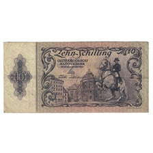 Banknote, Austria, 10 Schilling, 1950, 1950-01-02, KM:127, VF(30-35)
