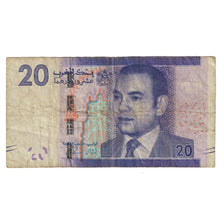 Billet, Maroc, 20 Dirhams, KM:68, TB