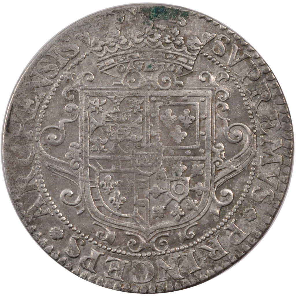 FRANCE, XXX Sols, 1611, Charleville, EF(40-45), Silver, Boudeau #1803, 20.00