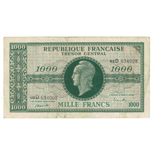 Francja, 1000 Francs, Marianne, 1945, 02D 634008, EF(40-45), Fayette:VF 13.1