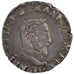 FRANCE, 1/2 Teston, 1553, Toulouse, AU(50-53), Silver, Duplessy #984, 4.70
