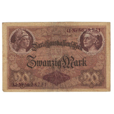 Banknote, Germany, 20 Mark, 1914, 1914-08-05, KM:48a, VF(20-25)