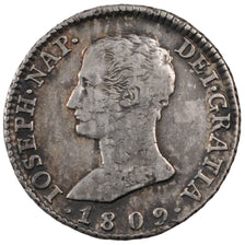 SPAIN, 4 Reales, 1809, Madrid, KM #540.1, EF(40-45), Silver, 5.80