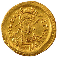8. The End of Empire (363 AD to 476 AD), Solidus, Constantinople, SPL-, Oro
