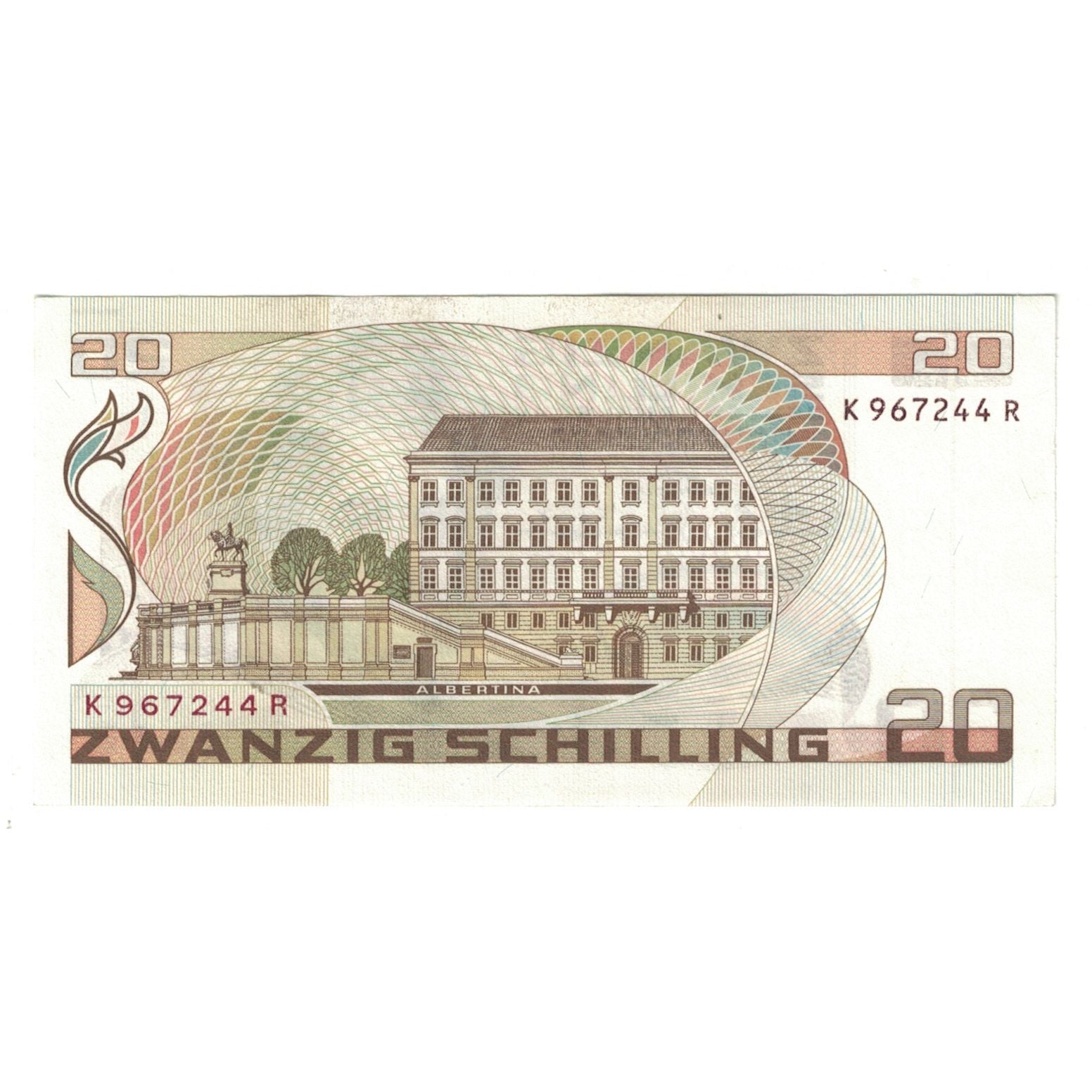 Banknote, Austria, 20 Schilling, 1986, 1986-10-01, KM:148, UNC(63)