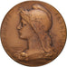 France, Medal, Marianne, Offert par Léon Meyer, Député-Maire du Havre
