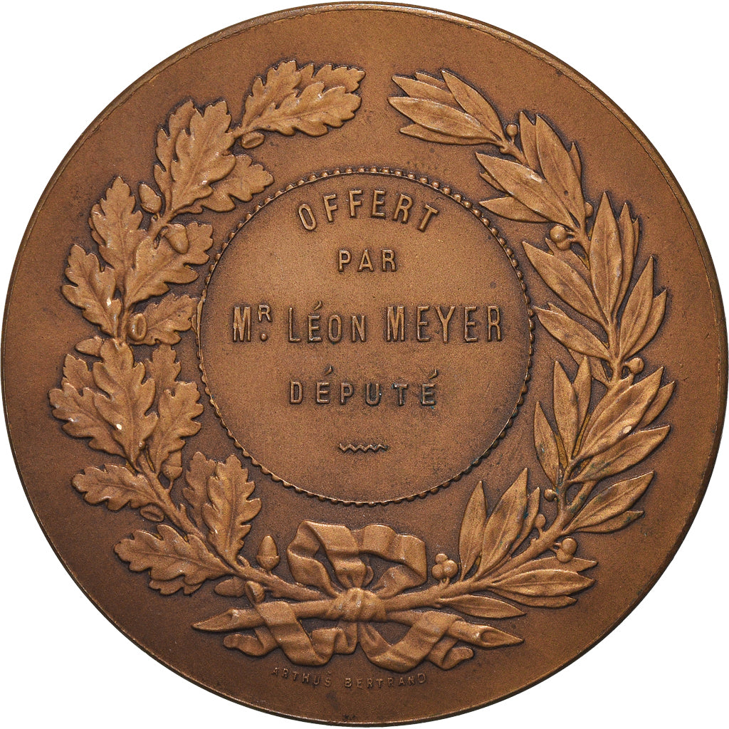 France, Medal, Marianne, Offert par Léon Meyer, Député-Maire du Havre