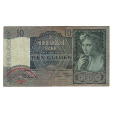 Banknote, Netherlands, 10 Gulden, 1941, 1941-11-10, KM:56a, EF(40-45)