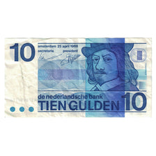 Banknote, Netherlands, 10 Gulden, 1968, 1968-04-25, KM:91b, EF(40-45)