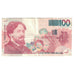 Nota, Bélgica, 100 Francs, EF(40-45)
