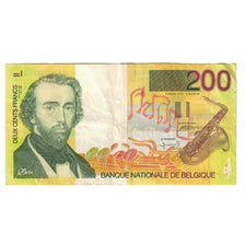 Banknot, Belgia, 200 Francs, KM:148, EF(40-45)