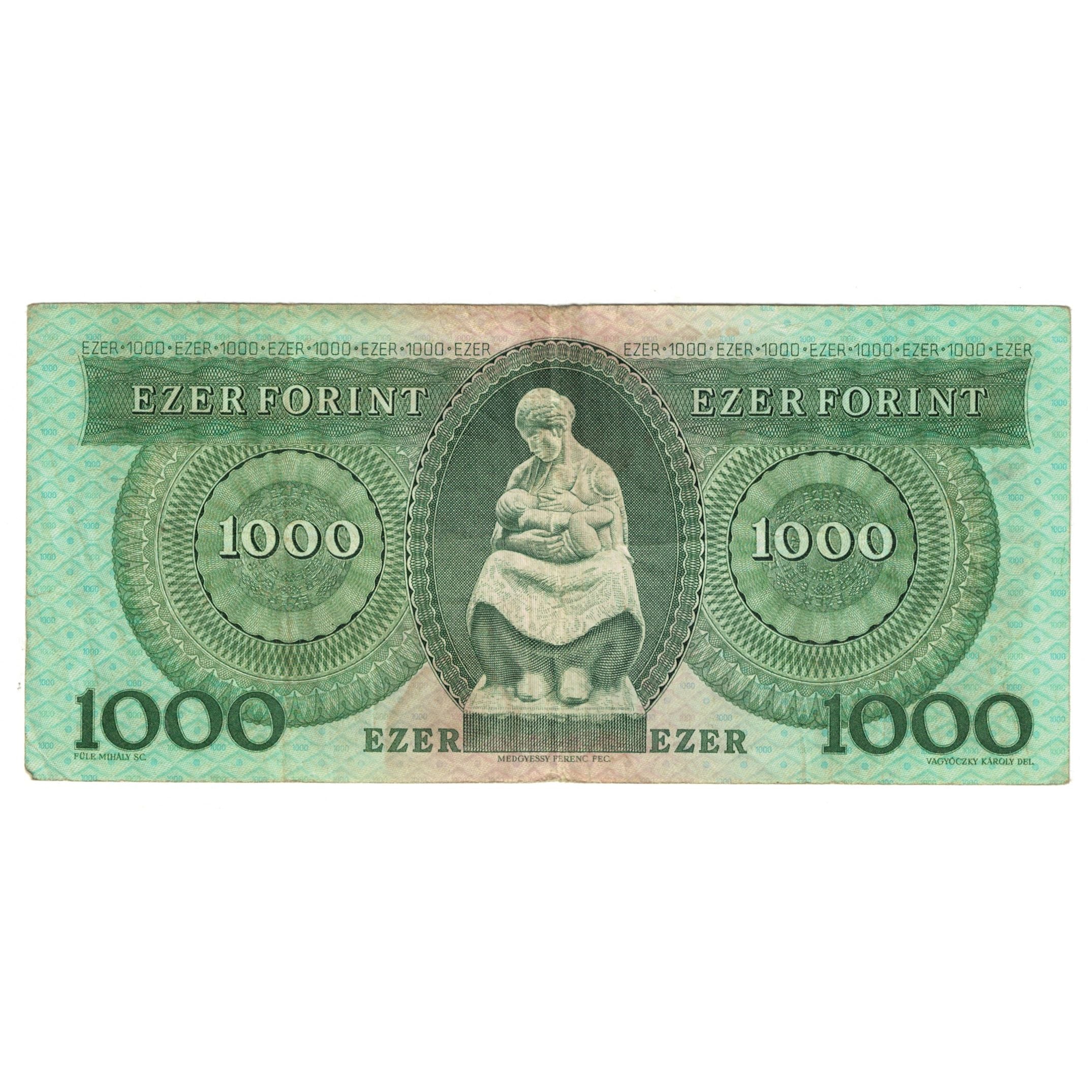Billete, 1000 Forint, 1993, Hungría, 1993-12-16, KM:173b, MBC