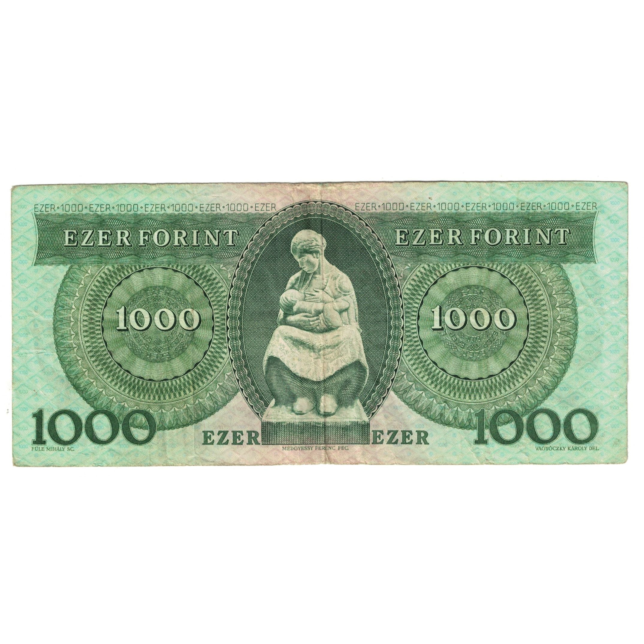 Banknote, Hungary, 1000 Forint, 1993, 1993-12-16, KM:173b, EF(40-45)
