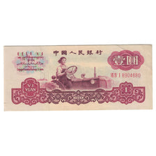Geldschein, China, 1 Yüan, 1960, KM:874c, SS