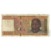 Banknote, Madagascar, 10,000 Francs = 2000 Ariary, KM:79b, VF(20-25)