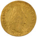 FRANCE, Louis d'or aux 4 L, Louis D'or, 1694, Lille, KM #302.20, AU(55-58),...