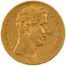FRANCE, Charles X, 20 Francs, 1827, Paris, KM #726.1, AU(50-53), Gold, Gadoury..