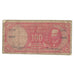 Banknot, Chile, 10 Centesimos on 100 Pesos, KM:127a, VF(20-25)