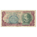 Banknote, Chile, 10 Escudos, KM:142Aa, VF(20-25)