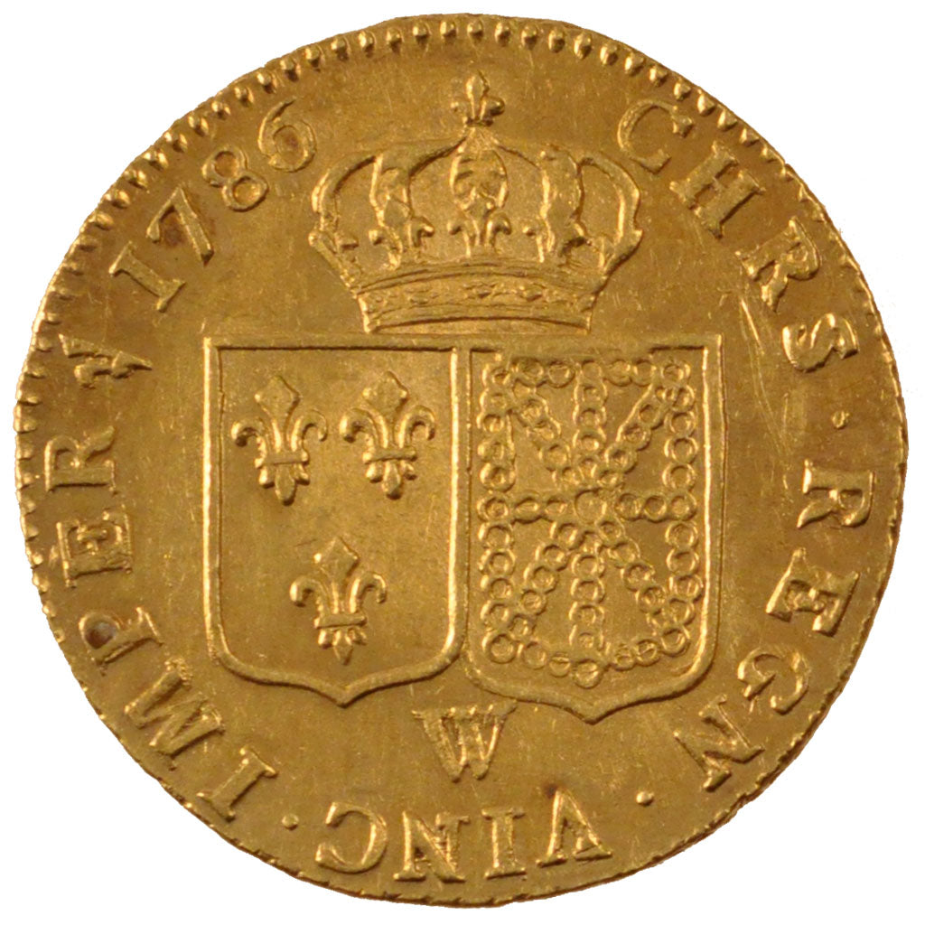 FRANCE, Louis d'Or, 1786, Lille, MS(60-62), Gold, Gadoury #361, 7.64