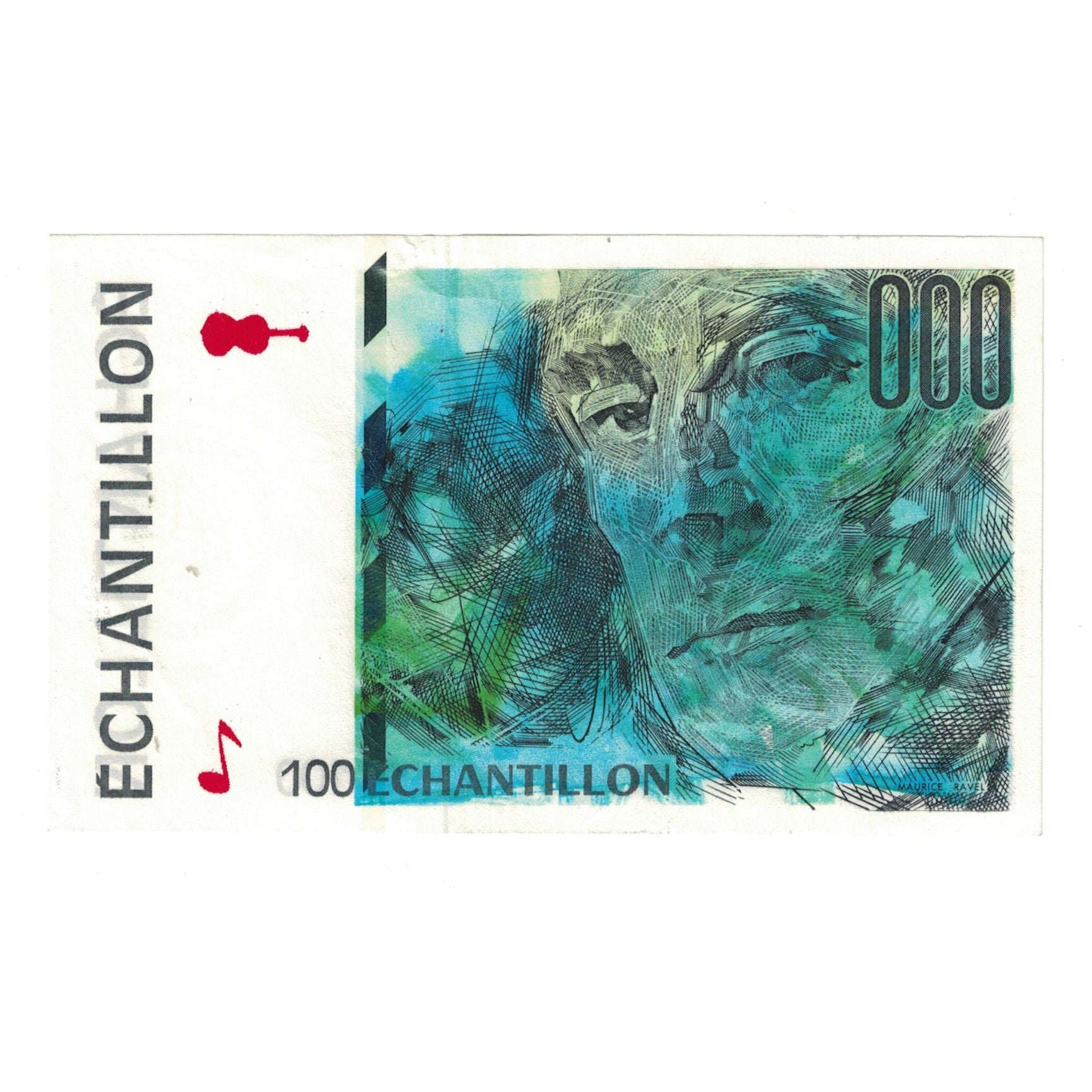 France, Tourist Banknote, 000, ECHANTILLON BILLET, UNC(65-70)