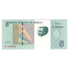 Geldschein, Angola, 5 Kwanzas, 2012, UNZ