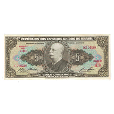 Nota, Brasil, 5 Cruzeiros, KM:158c, UNC(63)