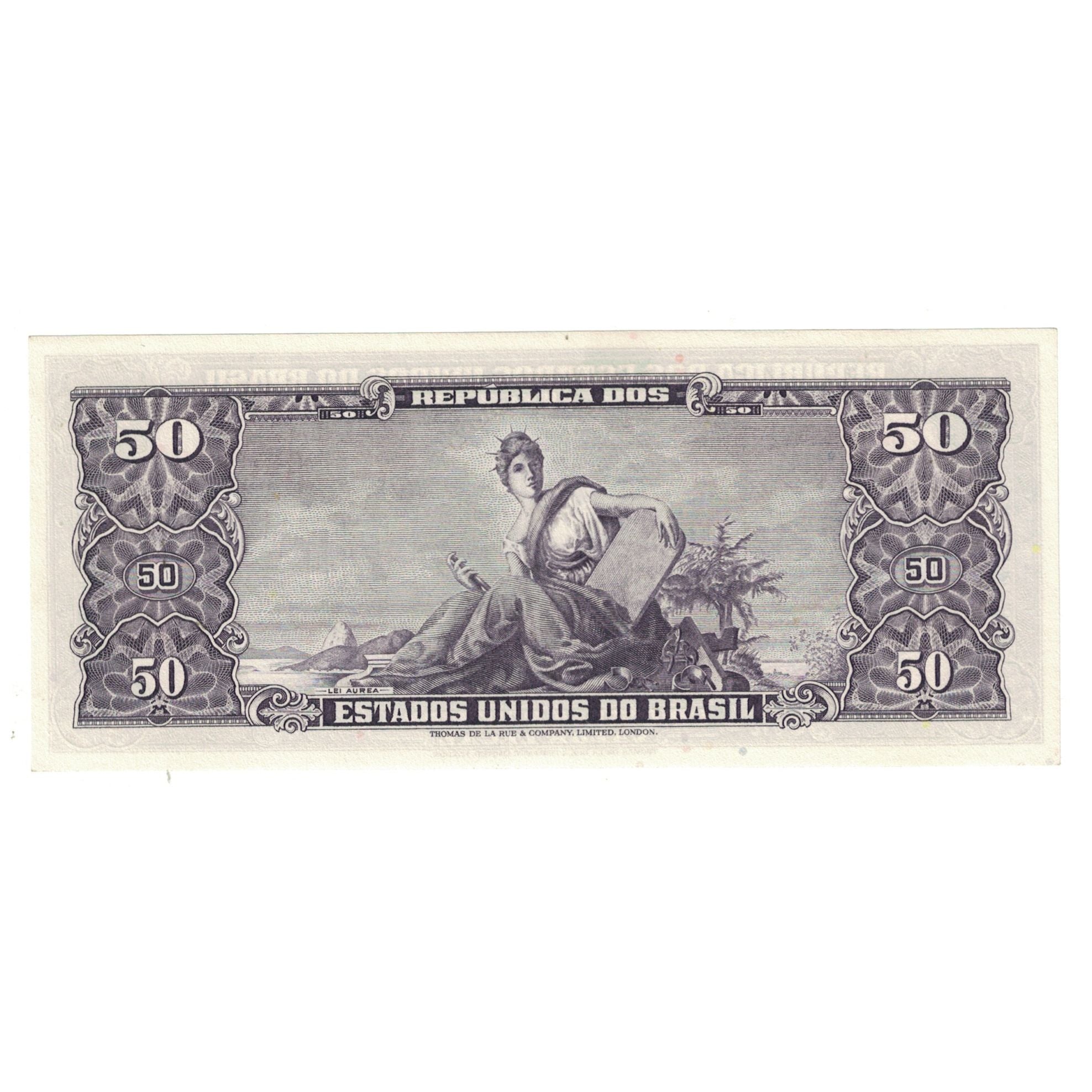 Banconote, Brasile, 5 Centavos on 50 Cruzeiros, KM:184a, SPL-