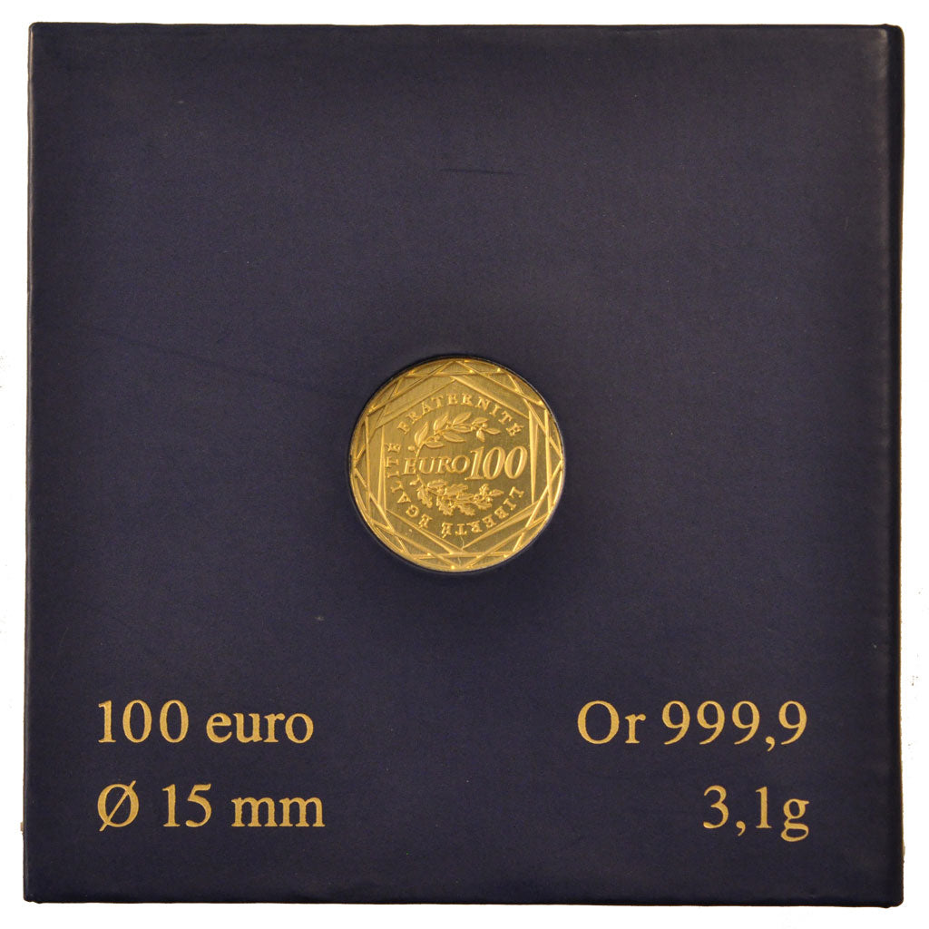 France, 100 Euro, 2009, MS(65-70), Gold, 3.10