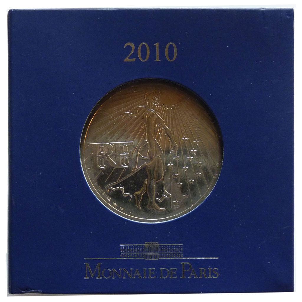 France, 50 Euro, 2010, MS(65-70), Silver, 36.00