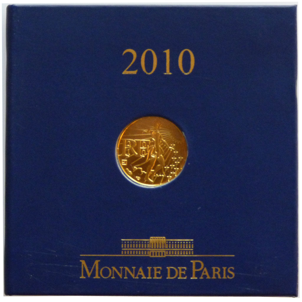 France, 100 Euro, 2010, MS(65-70), Gold, 3.10