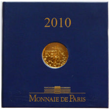 France, 100 Euro, 2010, MS(65-70), Gold, 3.10