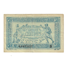 Frankrijk, 50 Centimes, Undated (1919), 0667557, TB+, Fayette:VF 2.7, KM:M4