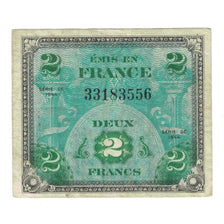 France, 2 Francs, 1944, SÉRIE 1944, EF(40-45), Fayette:VF16.2, KM:114a
