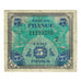 Francia, 5 Francs, Flag/France, 1944, SÉRIE 1944, MBC, KM:115a