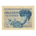 França, Bordeaux, 50 Centimes, 1921, AU(55-58), Pirot:30-28
