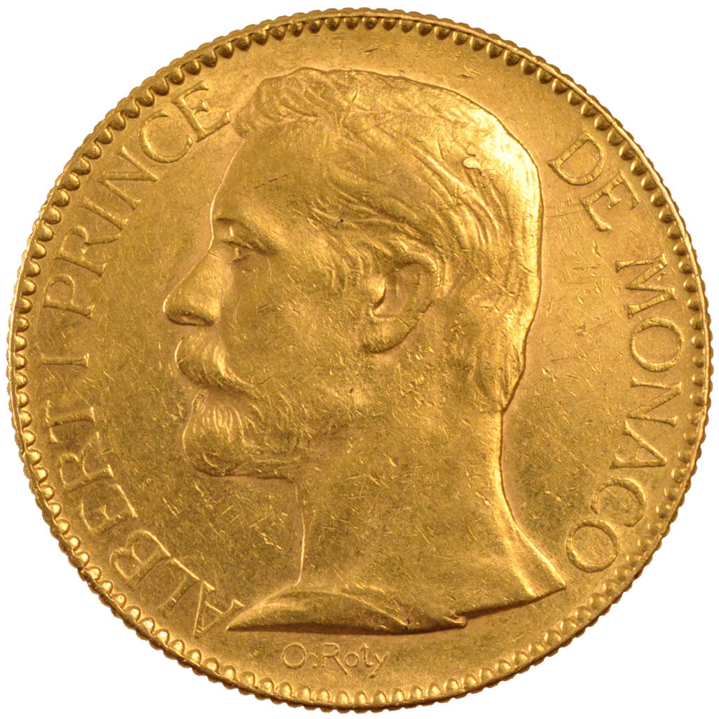 Monaco, Albert Ier, 100 Francs or