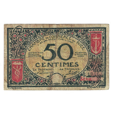 Francia, Nice, 50 Centimes, 1918, MB+, Pirot:91-4