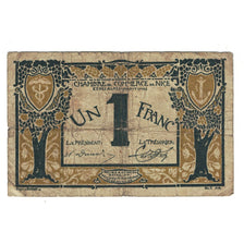 Francia, Nice, 1 Franc, 1919, MB, Pirot:91-5