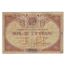 Frankreich, Nantes, 1 Franc, 1922, S+, Pirot:88-5