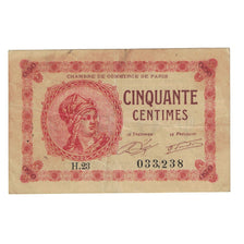 Francia, 50 Centimes, Other, 1920, H.23, PARIS, BC