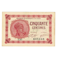 France, 50 Centimes, Other, 1920, G.67, PARIS, TTB