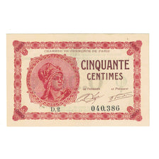 França, 50 Centimes, Other, 1920, D.2, PARIS, AU(55-58)